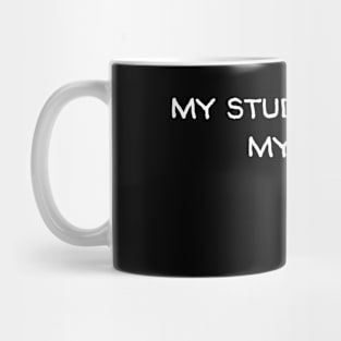 My students are my why tee shirt Mug